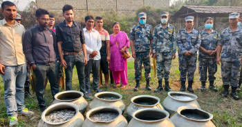 दुई हजार किलो माछा नष्ट